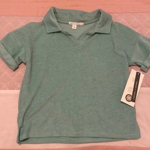 NWT Terry cloth Shirt
